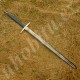 Obouruční meč  Gotika s železnou hlavicí, měkčený